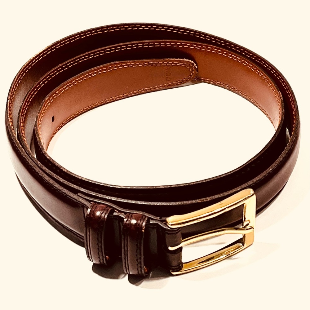Antigua Dress Belt - Cognac - Picture 1 of 5